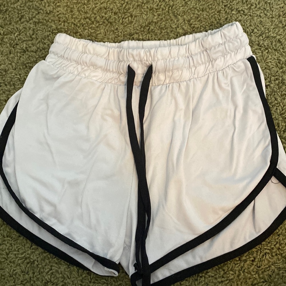 white shorts